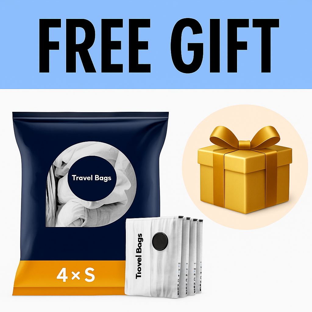🎁 Free Gift: Vacuümzakken (Only) – 4 x S (40 x 60 cm)